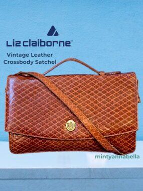 Vintage Liz Claiborne Leather Bag